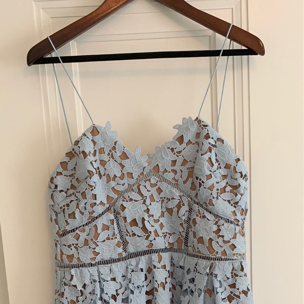Azaelea Lace Fit & Flare MIDI Dress
